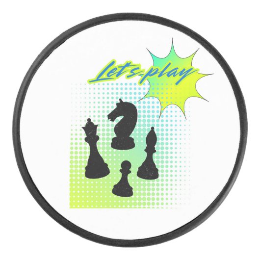 Laten we spelen hockey puck (Voorkant)