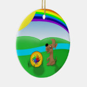 Laten we spelen keramisch ornament (Rechts)