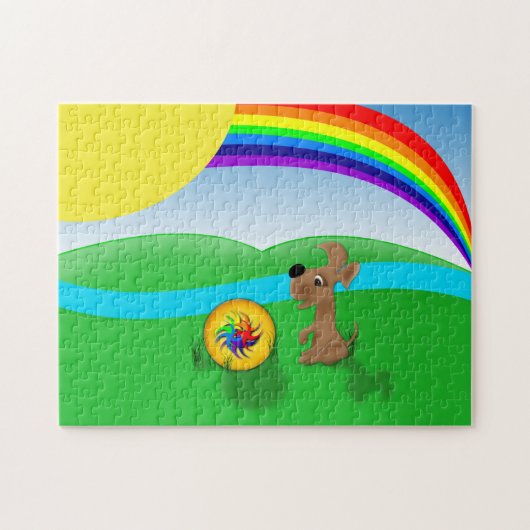 Laten we spelen legpuzzel (Horizontaal)