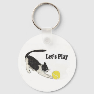 Laten we spelen sleutelhanger