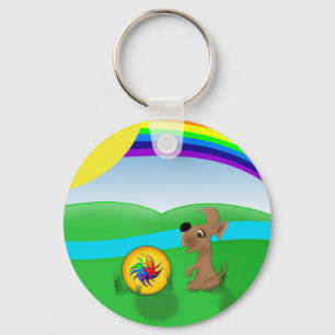 Laten we spelen sleutelhanger