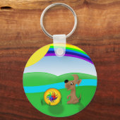 Laten we spelen sleutelhanger (Voorkant)