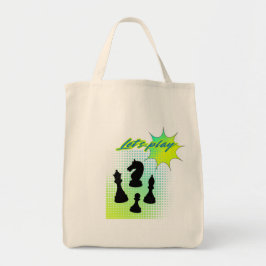 Laten we spelen tote bag