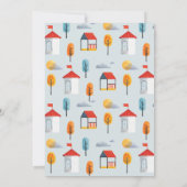 Laten we spelen uitnodiging voor verjaardagsfeestj (Achterkant)