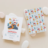 Laten we spelen uitnodiging voor verjaardagsfeestj