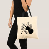 Laten we spelen, Violin_ Tote Bag (Voorkant (product))