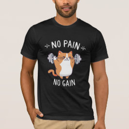 Laten we spieren kweken! Gymtijd! T-shirt
