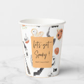 Laten we Spooky halen | Halloween-partij Papieren Bekers (Achterkant)