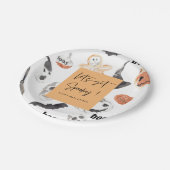 Laten we Spooky halen | Halloween-partij Papieren Bordje (Gekanteld)