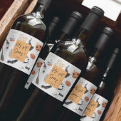 Laten we Spooky halen | Halloween-partij | Wijn Etiket