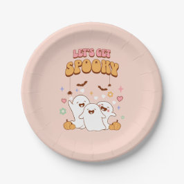 Laten we Spooky halen Papieren Bordje