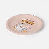 Laten we Spooky halen Papieren Bordje (Gekanteld)