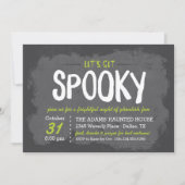 Laten we Spooky Halloween Costume Party halen Kaart (Voorkant)