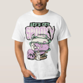 Laten we Spooky Halloween feest T-shirt