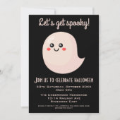 LATEN WE SPOOKY HALLOWEEN PARTIJ KRIJGEN KAART (Voorkant)