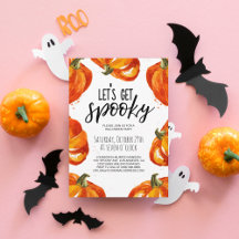 Laten we Spooky Pumpkin Halloween Party halen