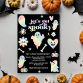 Laten we Spooky worden, Halloween feest Kaart