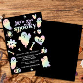 Laten we Spooky worden, Halloween feest Kaart