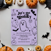 Laten we Spooky worden, Halloween feest Kaart