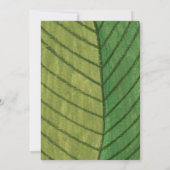 Laten we springen apen kinderen verjaardag kaart (Achterkant)