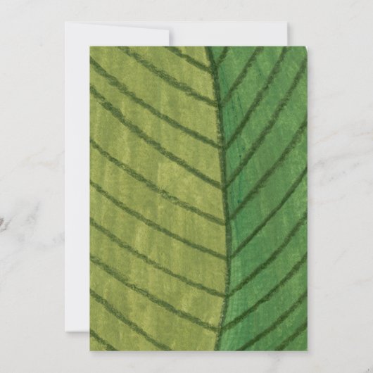 Laten we springen apen kinderen verjaardag kaart (Achterkant)