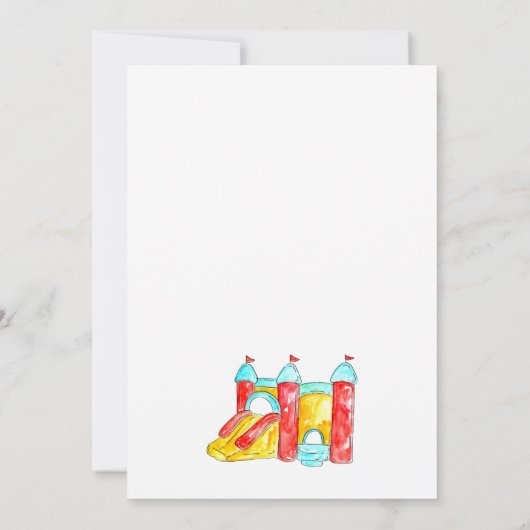 Laten we springen Bounce House Trampoline Park Ver Kaart (Achterkant)