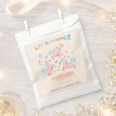 Laten we springen eenhoorns kinderen verjaardag bedankzakje (Geknipt)