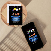 Laten we SPRINGEN en Verjaardag vieren  Kaart