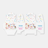 Laten we springen park kinderen verjaardag bounce bedankdoosjes (Uitgevouwen)