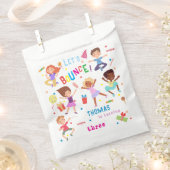 Laten we springen park kinderen verjaardag bounce bedankzakje (Geknipt)