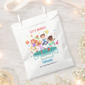 Laten we springen trampoline park kinderen verjaar bedankzakje (Geknipt)