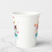 Laten we springen trampoline park kinderen verjaar papieren bekers (Rechts)