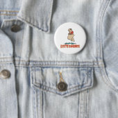 Laten we springen Zaklooprace Ronde Button 5,7 Cm (In situ)