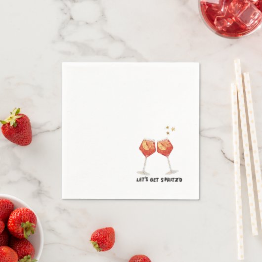 Laten we Spritz's servetten halen (Insitu)