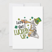 Laten we St. Patrick's Dag geluk brengen Feestdagenkaart (Voorkant)