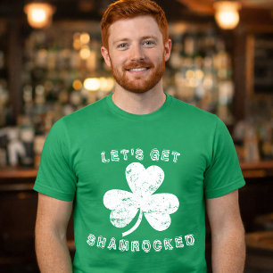 Laten we St. Patrick's Dag Vieren met een Shamrock T-shirt