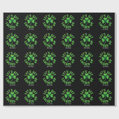 Laten we St. Patrick's Day leuk vinden Cadeaupapier (Vlak)