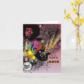 Laten we steen maken kaart (Gele Bloem)