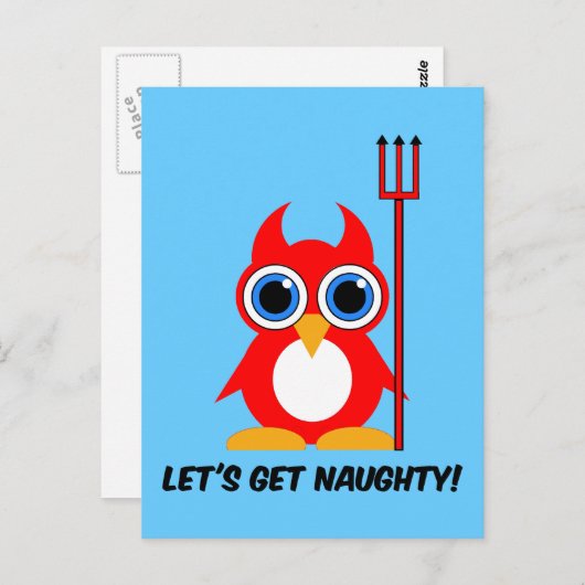 laten we stout worden briefkaart (Voorkant / Achterkant)