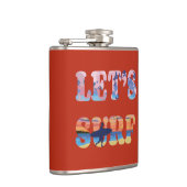 Laten we Surf maken Heupfles (Rechts)