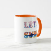 Laten we Surf maken Mok (Voorkant rechts)