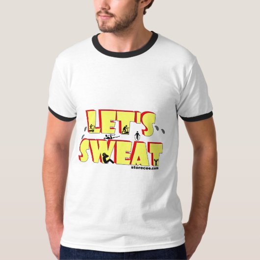 Laten we Sweat T-Shirt (Voorkant)