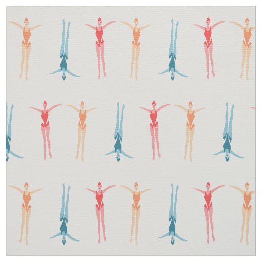 Laten we Swim Stof (Swatch)