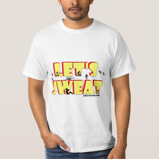 Laten we T-shirt zweten (Voorkant)