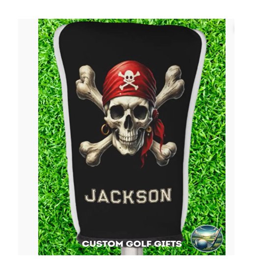 Laten we T - shirts als piraten Golfheadcover