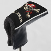 Laten we T - shirts als piraten Golfheadcover (3/4 voorkant)