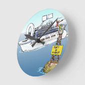 Laten we T - shirts en Kaarten met een kruis en sc Ronde Klok (Hoek)