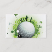 Laten we T - shirts voor Golf Visitekaartje (Achterkant)