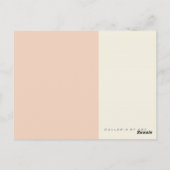 Laten we taart eten ~ Briefkaart / Uitnodigingen (Achterkant)