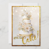 Laten we taart eten! Uitnodiging (Voorkant)